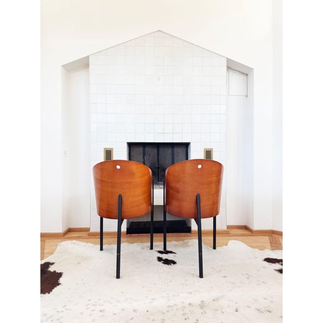 Driade Original 1984 "Costes" Dining Chairs Attributed to Philippe Starck for Driade — Set of 4 For Sale - Image 4 of 16