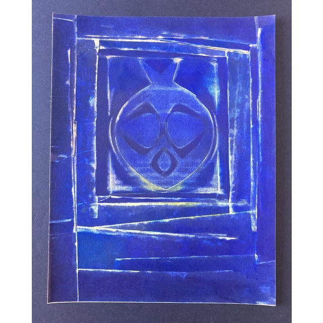 Color stencil after Max Ernst created for the 20th Century art magazine. A leading journal edited by Gualtieri di San...