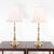 Vintage Brass Table Lamps, 1970s, Set of 2 For Sale - Image 3 of 9