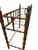Brown Vintage Faux Bamboo Maple Wood Plant Stand For Sale - Image 8 of 8