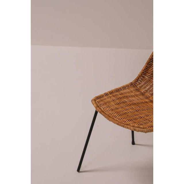 Basket Chairs by Gian Franco Legler, 1951, Set of 6 For Sale - Image 10 of 18