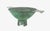 Marie Zimmermann Large Quaich Form Bowl With Encrusted Green Verdigris Patina For Sale - Image 9 of 10