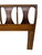 1960s Mid-Century Modern Kent Coffey Perspecta Walnut & Rosewood Full/Queen Headboard For Sale - Image 5 of 6