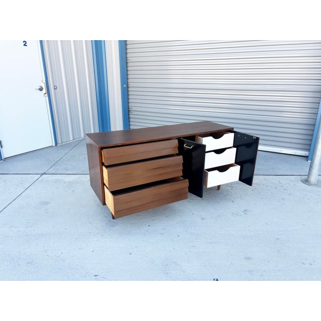 1960s Mid Century Walnut Dresser by Merton L. Gershun For Sale - Image 9 of 14