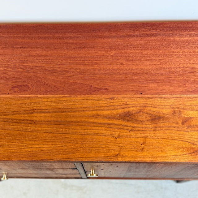 Vintage Scandinavian-Style Mahogany Sideboard, 1970s For Sale - Image 11 of 15