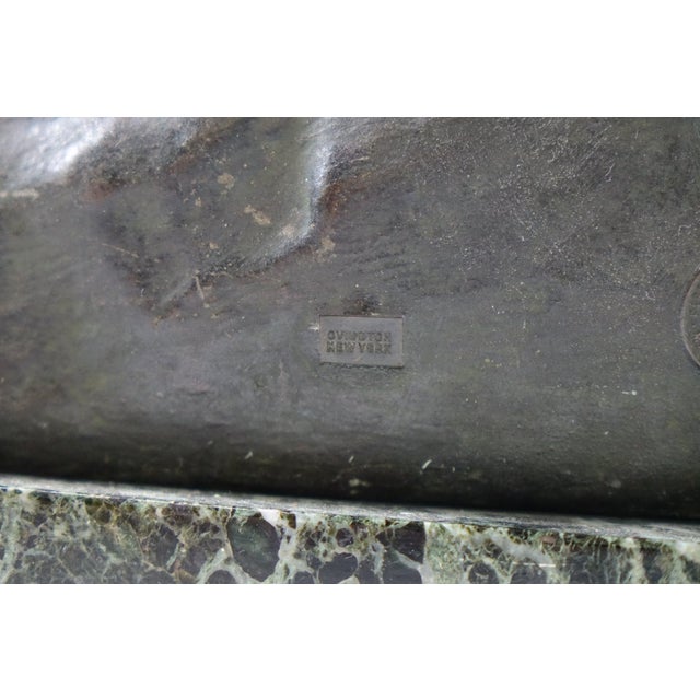 Metal Early 20th Century Roaring Lion and Lioness Sculpture by Thomas Cartier For Sale - Image 7 of 7