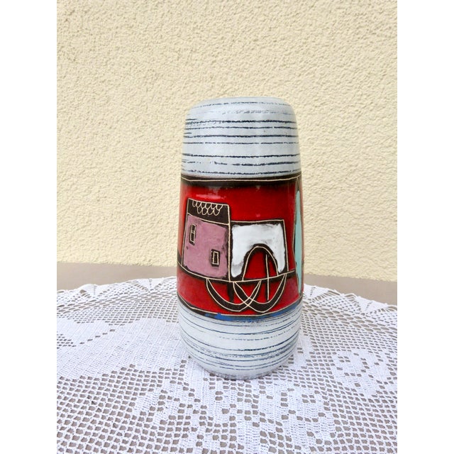 Ceramic Vase from Scheurich Keramik, West Germany 1970 For Sale - Image 10 of 10