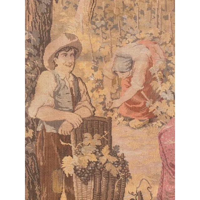 Vintage French Jacquard Tapestry For Sale - Image 8 of 18