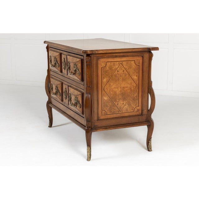 An 18th Century French Mazarin Commode with Two Drawers. This model of commode takes its name from Louis XIV's Prime...