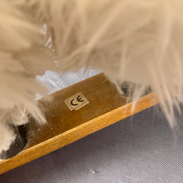 Mid-Century Style Child's Rocking Sheep #1 For Sale - Image 10 of 10