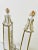 Ceramic 1960s Italian Terracotta Faience Elephant Obelisks With Finials, Made in Italy for Meiselman Imports, a Pair For Sale - Image 7 of 12