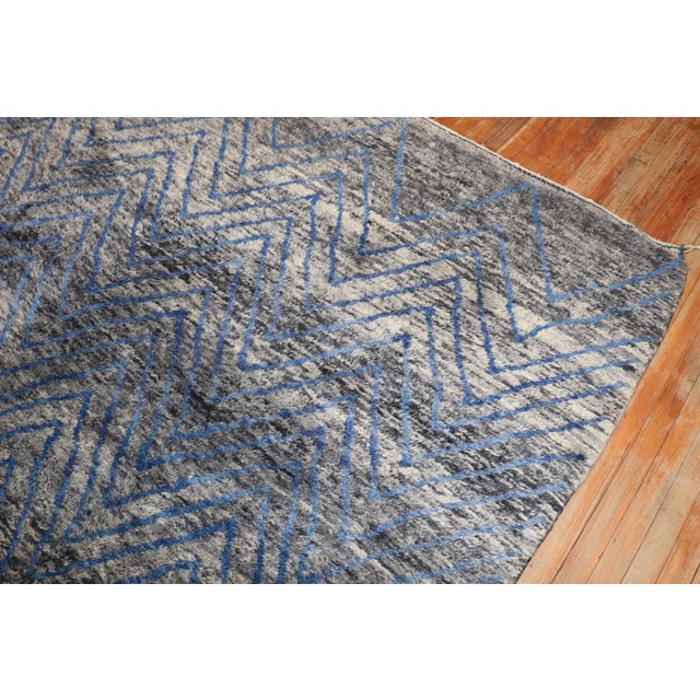 Vintage Inspired Moroccan Rug For Sale - Image 12 of 18