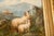 Wood English 19th Century Sheep in Landscape Painting by John W. Morris in Gilt Frame For Sale - Image 7 of 9