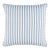 Schumacher x Mark D. Sikes Birdie Ticking Stripe 20" Pillow In Indigo For Sale