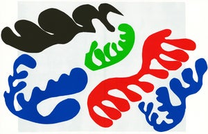 1983 MoMA Edition Matisse Jazz Lithograph "Le Lagon 3" (The Lagoon 3)