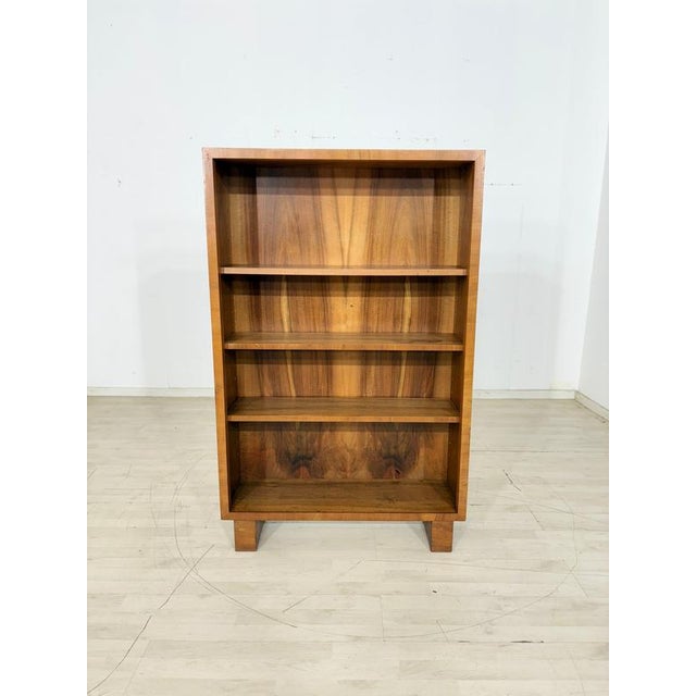 For sale is a beautiful Art Deco bookcase from 1928, originating from a first-class owner. Its exceptionally expressive...