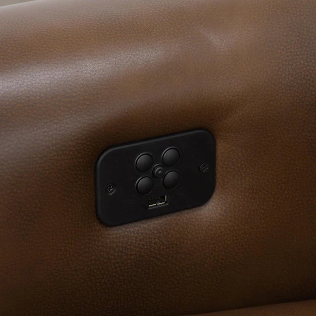 Wood Hancock & Moore Motion Your Way M90 Power Recliner Sofa For Sale - Image 7 of 10