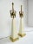 Large Mid-Century French Table Lamps in Brass, 1950s, Set of 2 For Sale - Image 4 of 13