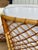 White Mid-Century Rattan Three-Piece Curved Sectional Sofa With New Sunbrella For Sale - Image 8 of 12
