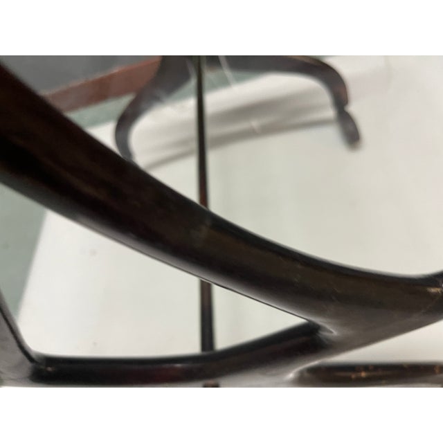 Service Cart Magazine Rack with Wheels by Cesare Lacca for Cassina, 1950s For Sale - Image 13 of 18