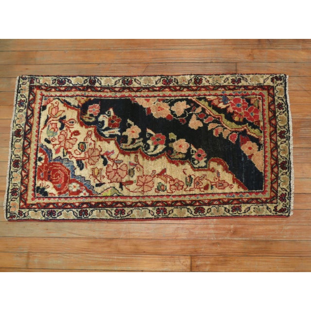 Antique Persian Sampler Rug For Sale - Image 4 of 6