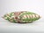 Green Handmade Ikat Pillow Cover For Sale - Image 4 of 7