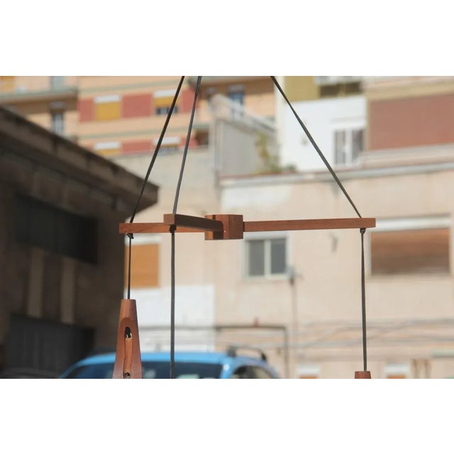 Mid-Century Modern Italian Acrylic Glass Pendant Lamp from Guzzini, 1960s For Sale - Image 12 of 16