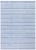Doris Leslie Blau Vintage Dhurrie White And Light Blue Hand-Knotted Rug For Sale