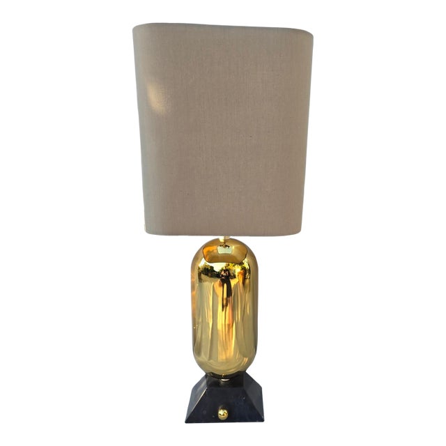 Jonathan Adler Brass Lamp For Sale
