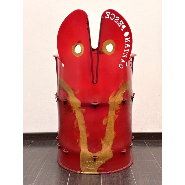 Gaetano Pesce Venice Chair in Resin by Gaetano Pesce for Zerodisegno, 2010 For Sale - Image 4 of 7