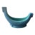 Art Deco Van Briggle Pottery Ming Blue Matte Glaze Gondola Boat Planter Vase For Sale