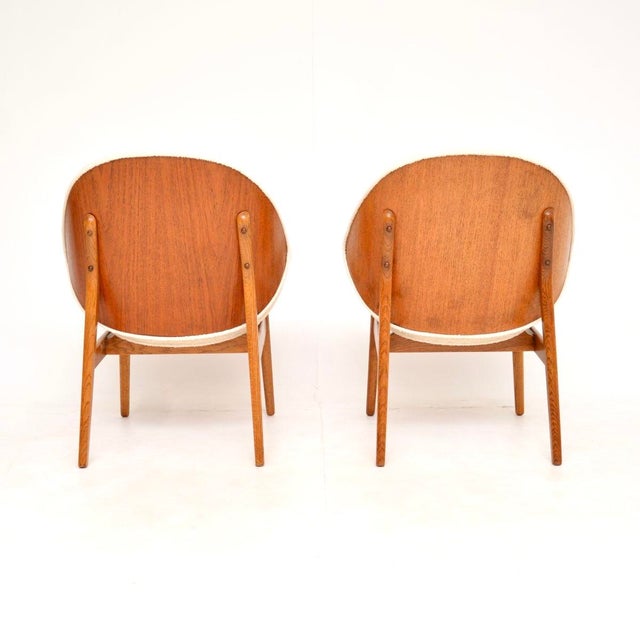Wood Vintage Danish Lounge Chairs from Hans Olsen, 1960s, Set of 2 For Sale - Image 7 of 11