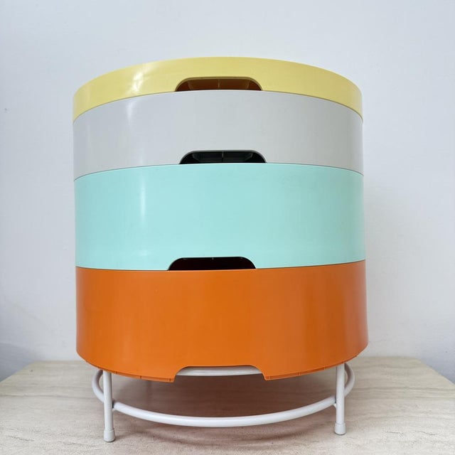 Vintage Modular Side Table by Richards Brill and A. Williams for Ikea, 1990s For Sale - Image 9 of 18