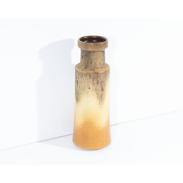 Contemporary Scheurich Keramik West German Mid-Century Ceramic Vas For Sale - Image 3 of 7