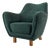 Scandinavian Lounge Chair Presented at the 1952 Önskehem Exhibition, Sweden, 1950 For Sale