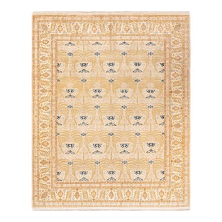 Mogul, One-of-a-Kind Hand-Knotted Area Rug - Ivory, 8' 3" x 10' 2" For Sale