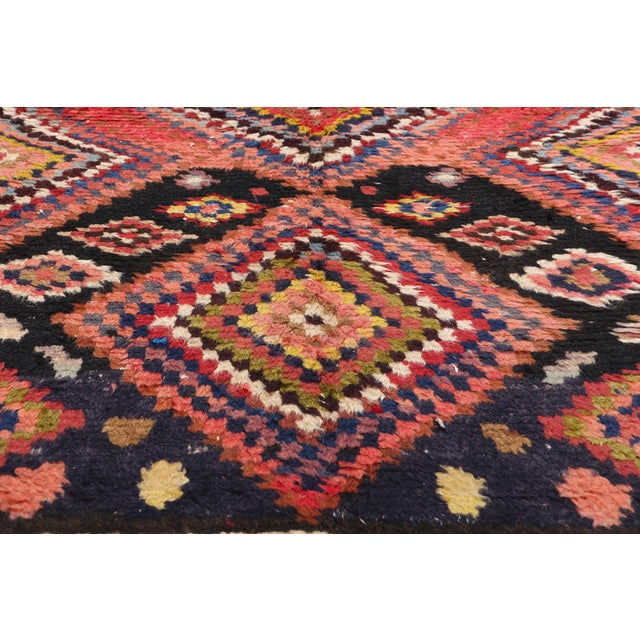 Mid 20th Century Vintage Persian Lori Rug - 05'07 X 08'00 For Sale - Image 5 of 9