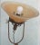 Metal Vintage 1950s Industrial Steampunk Bronze Tripod Spotlight Floor Lamp With Lucite Shade For Sale - Image 7 of 12