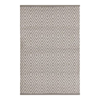 Dash & Albert by Annie Selke Diamond Fieldstone/Ivory Indoor/Outdoor Rug, 9' 6" x 13' 6" For Sale