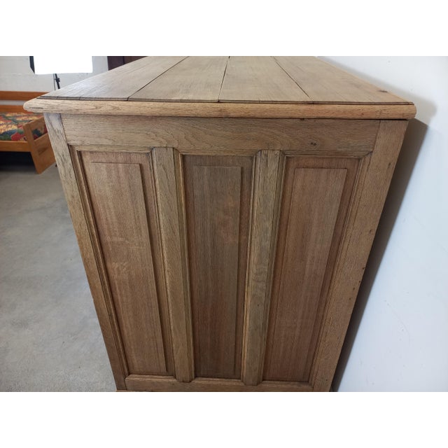 Vintage Drawer Cabinet in Oak For Sale - Image 10 of 18