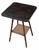 Brown Antique Bamboo and Leather Side Table from Liberty & Co., 1910 For Sale - Image 8 of 8