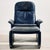 ‘Ds 50’ leather armchair and ottoman with curved shapes from the 1980s produced by De Sede. Thanks to its design and...