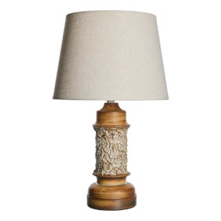 Table Lamp in Stoneware by Bruno Karlsson, Sweden, 1960s For Sale