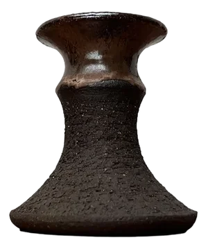 Mid-Century Danish Studio Pottery Candleholder from Lehmann Pottery, 1960s