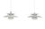 PH5 Pendant Lamps by Poul Henningsen for Louis Poulsen, 1960s, Set of 2 For Sale - Image 6 of 6