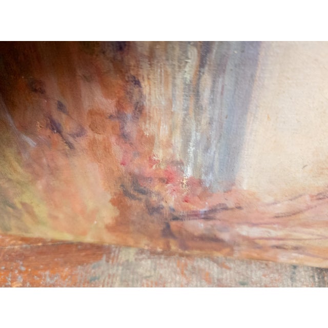 19th Century American Impressionist Autumnal New England Landscape Painting For Sale - Image 12 of 16