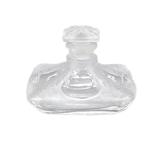Art Deco Square Perfume Bottle With Stopper For Sale - Image 3 of 5