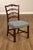 1940's Chippendale Style Set Of Six Mahogany Ladder Back Dining Chairs For Sale - Image 14 of 18