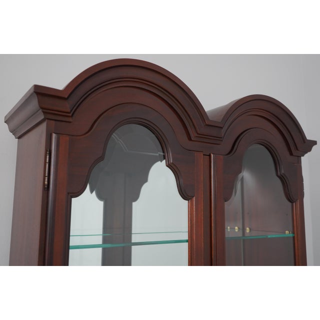 Thomasville Mahogany Double Dome Top Secretary Desk For Sale - Image 13 of 18