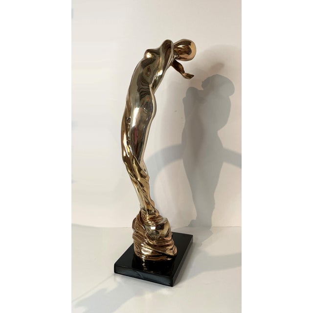 Late 20th Century Signed Federico Carduna Bronze Sculpture Limited Ed. 278/500 For Sale - Image 12 of 14